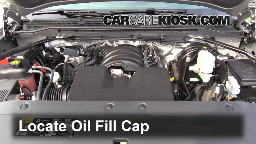 2014 GMC Sierra 1500 SLE 4.3L V6 FlexFuel Crew Cab Pickup Oil